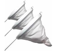 Euroxanty Colador de Tela 10cm 12cm 14cm 18cm | Franela y PVC | Pack 4 Piezas | Fácil Limpieza