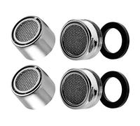 EUROXANTY Filtro aireador para grifo | Atomizador de agua | Filtro para grifos | Menor consumo de agua | filtro Abs y malla metálica | Con junta de goma | SET Hembra y macho