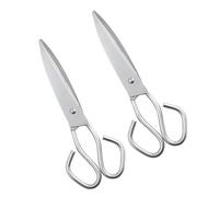 EUROXANTY-Metaltex Tijera Cocina 2 Tamaños PACK 18CM / 21CM Metal, Acero Inoxidable