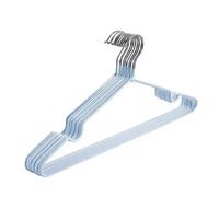 Euroxanty Perchas Antideslizantes de Metal con Recubrimiento de Goma en 5 Tonos de Color