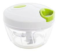 Euroxanty Picador y Cortador Manual de Cuerda para Alimentos - Trituradora de Silencio y Máquina de Ensalada