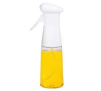 Euroxanty Spray para Aceite y Vinagre | Aceitera de Cristal Recargable | Dispensador de Cocina | Vinagrera Antigoteo | Compatible con Freidoras de Aire White