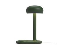 Eva Solo Lámpara de mesa Emendo con cargador Qi Emerald green