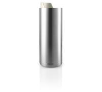Eva Solo Urban To Go Cup - Vaso térmico de doble pared con aislamiento al vacío (0,35 l), apto para lavavajillas, con práctica correa de fácil agarre y tapa de clic, color coco
