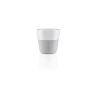 Eva Solo - Tazas espresso - Mármol gris - Porcelana 80 ml con recubrimiento de silicona - 2 piezas