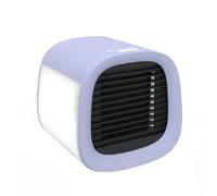 Evapolar Evachill Unidad de CA portátil - Pequeño aire acondicionado personal - Mini enfriador de aire evaporativo para escritorio y camping - Swamp Cooler, Lavanda