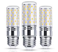 EvaStary Bombilla LED Maíz E27 Luz Calida 3000K, 1450LM, 12W Equivalente Bombilla Halógena 150W, No Regulable, para Candelabro, Lámpara de Mesa, Lámpara de Pared, Paquete de 3