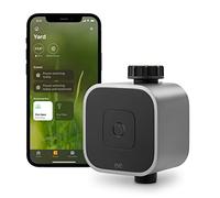 Eve Home Contador de agua Aqua – Controlador de riego automático Negro/Gris