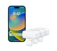 Eve Door & Window Pack de 3: Sensor inteligente compatible con Apple Home, Alexa y Google Home