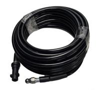Evenoonest Manguera de limpieza de drenaje, limpiador de tuberías de alta presión de 5800 PSI con boquillas de acero inoxidable para Karcher K2 K3 K4 K5 K6 para serie K7 (10 metros)