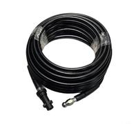 Evenoonest Manguera de limpieza de drenaje, limpiador de tuberías de alta presión de 5800 PSI con boquillas de acero inoxidable para Karcher K2 K3 K4 K5 K6 para serie K7 (30 metros)