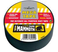 Everbuild 2MEGBK50 - Cinta americana (50 m, 50 mm), color negro