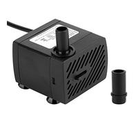 Everfarel Mini Bomba de Agua 350L/H 3,5W para Acuario, Jardín, Fuente y Jardín de Rocas - Sumergible con Altura Máxima de Extracción 0,85m