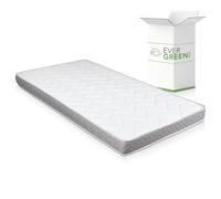 EVERGREENWEB - Colchón 100x190 cm para sofá Cama, colchón Alto 12 cm de espumación para Cama, ortopédico, ergonómico, con Funda Blanca hipoalergénica y antiácaros DAYBED