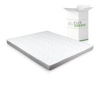 EVERGREENWEB - Colchón de Matrimonio 160x190 cm para sofá Cama, colchón Alto 12 cm de espumación para Cama, ortopédico, ergonómico, con Funda Blanca hipoalergénica y antiácaros DAYBED