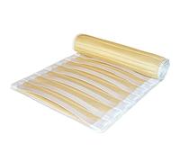 EVERGREENWEB - Somier Enrollable Individual 90x190 cm con Listones de Madera de Abedul, Esterilla Enrollable de Listones, Apta para Todos los colchones. Totalmente Fabricado en Italia.