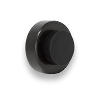 EVI Herrajes I-254/35-NG Tope De Puerta Pared-Manilla, Autoadhesivo, Acero INOX, Lacado, Goma Negra