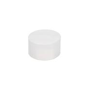 EVI Herrajes | Recambio para Tope Adhesivo de Pared para Puertas | Pack 5 Unidades | Repuesto Original | Goma de Silicona Color Blanco | Compatible con Modelos I-254 y I-198/28