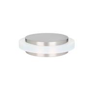 EVI Herrajes | Tope de Puerta Adhesivo | Ø35x12mm | Acero Inoxidable - Goma Blanca | Gran Adhesión | 100% Funcional | Mod. 04020335X12BAM