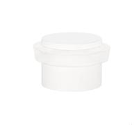 EVI Herrajes | Tope de Puerta Adhesivo Lacado Blanco | Ø24x20 mm | Acero Inoxidable | Goma Blanca de Silicona Natural | Gran Adhesión | 100% Funcional | Mod. I-163BBL