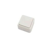 Evila - Conmutador superficie 65x65 10a 250v blanco