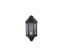 Evila - Farol jardin aluminio partido e27 60w negro