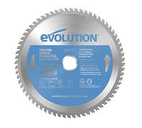 Evolution Hoja de sierra de 210 mm (T210TCT-68CS) de Evolution para cortar acero fino: la hoja de sierra de metal con punta de carburo no genera calor, rebabas ni chispas