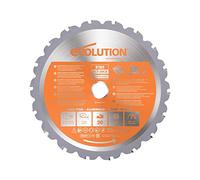 Evolution Power Tools 677185 Hoja de Sierra, Multicolor, 185 mm (R185TCT-20CS)
