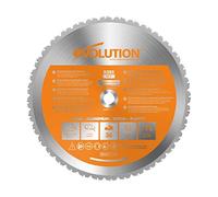 EVOLUTION POWER TOOLS RAGEBLADE355MULTI 677355 Hoja de sierra, 0 W, 0 V, Multicolor, 355 mm