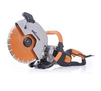 Evolution Power Tools - Sierra para hormigón de 300 mm R300DCT+ motor de 2400 W, sin gasolina, corte de 115 mm, incl. hoja de diamante prémium, tronzadora