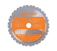 Evolution R165TCT-18CS Hoja Evolution de 165 mm para corte de materiales múltiples y 18 dientes