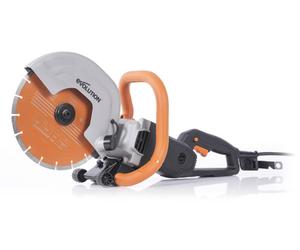Evolution R255DCT: Amoladora eléctrica de corte con disco de 2000W | Sierra para hormigón de 255 mm | Profundidad de corte de 102 mm, incluye disco de diamante de alta calidad