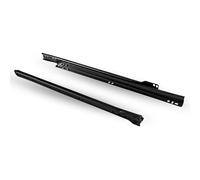 EVOTRADE 800 mm - Par de guías de rodillo, rieles con ruedas para cajones compatibles con Ikea