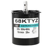 EVTSCAN últimos motores de CA Motor de engranaje síncrono de imán permanente CW/CCW 68KTYZ 220V para generador de bricolaje(10（rpm）)