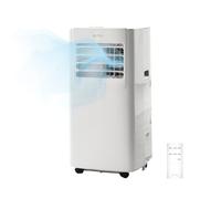 EVVO Aire Acondicionado Portatil 3 En 1, 7.000 BTU, Mando A Distancia, Superficie 15m2, Clase Energética A, (Modelo: Clima P7 Blanco)
