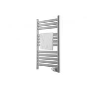 Evvo toallero eléctrico c500 acero, 450w, hasta 8 m2, bajo consum