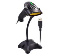 Ewent Lector de códigos de barras EW3410 2D USB – 200 lect./s, manos libres – Negro