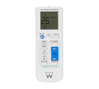 Ewent Mando a distancia universal EW1579 aire acondicionado – Compatible 1000+ modelos, pantalla LCD