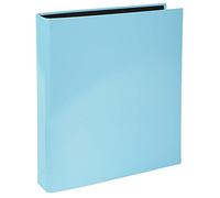 Exacompta 10 carpetas rígidas Aquarel A4 2 anillas azul pastel