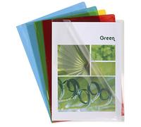 Exacompta 100 dossiers uñero A4 PVC liso 13/100 mm 5 colores