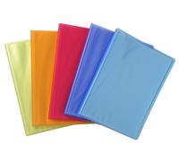 Exacompta 12 carpetas de fundas Linicolor A4 30 fundas colores surtidos