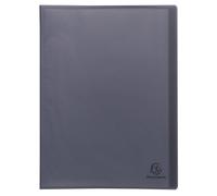Exacompta 15 carpetas de fundas Opak reciclados A4 50 fundas negro
