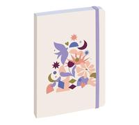 Exacompta 1501092E - Agenda diaria Forum Work & After Floral (10 x 15 cm), color azul