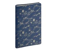 Exacompta - 166272E - Agenda de bolsillo SAD 16S Melina - 9 x 16 cm - Semana 16 meses - Septiembre 2023 a diciembre 2024 - Color azul confeti plateado