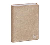 Exacompta 1845013E - Agenda diaria Forum Eden (12 x 17 cm), color dorado