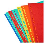 Exacompta lot de 25 jeux de 12 intercalaires en carte 220 g. format a4