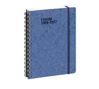 Exacompta 214282E - Agenda diaria Forum Office Age Bag (15 x 21 cm), color azul