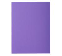 Exacompta 216008E - Lote de 50 Subcarpetas Rock"S 220 con 2 Solapas, Color Morado