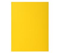 Exacompta 216011E - Lote de 50 Subcarpetas Rock"S 220 con 2 Solapas, Color Amarillo