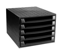 Exacompta 221014d cajonera para oficina negro